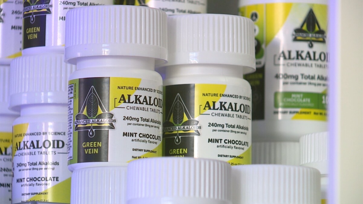 Bottles of American Shaman Advanced Alkaloids