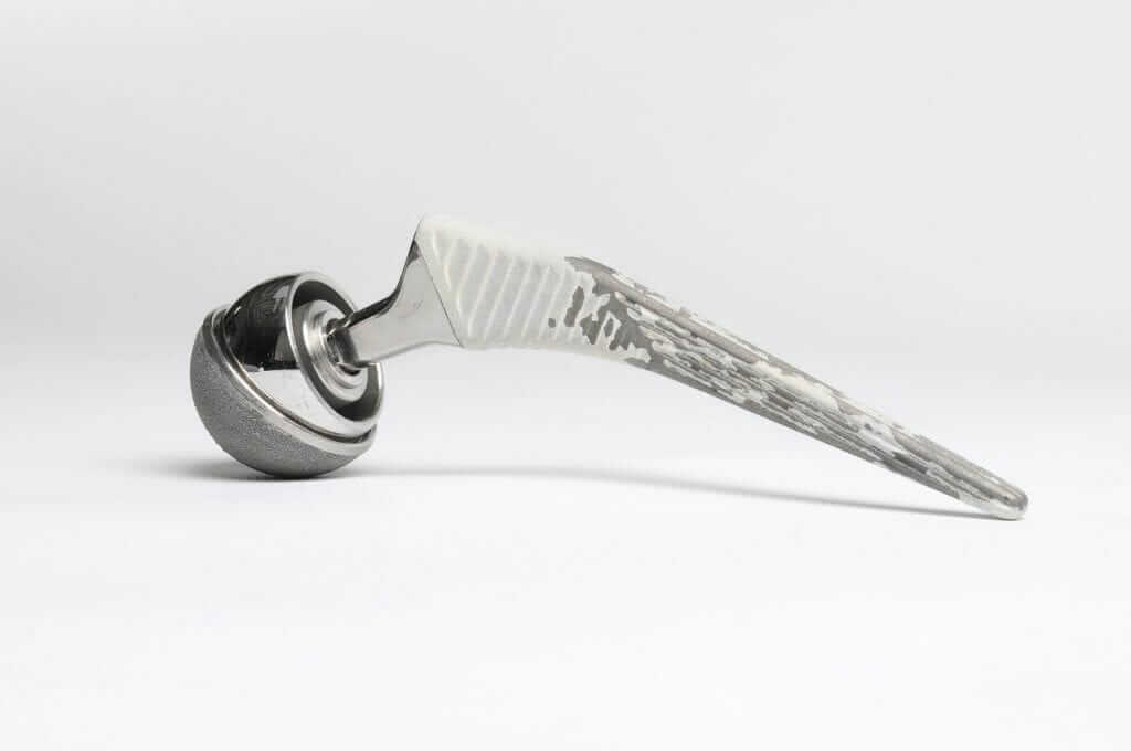Defective metal on metal hip replacement